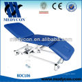 electric examination couch, 3 part electrical exam table